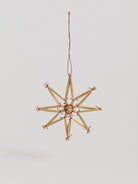 Christmas Decoration - Star in Straw christmas decoration Swallings Sweeden 