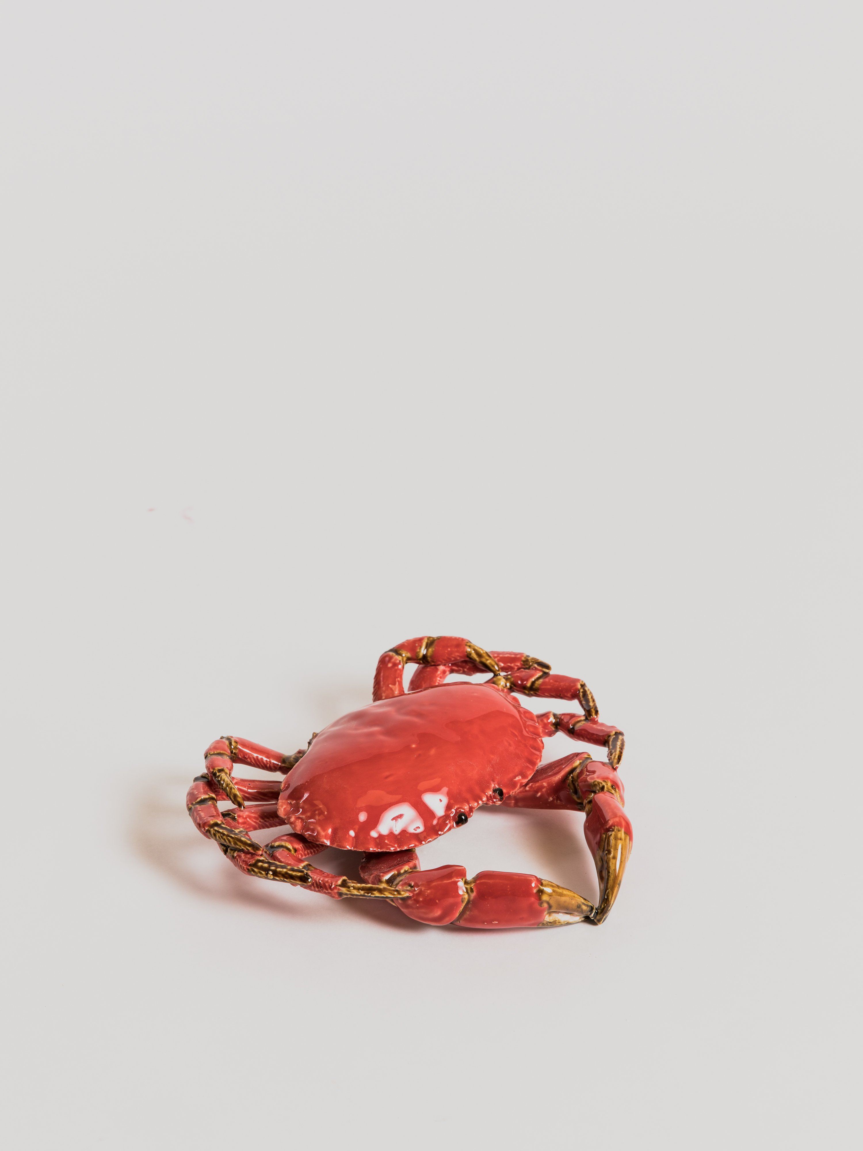Crab - Ceramic Statue Bull &amp; Stein Red 22 cm 