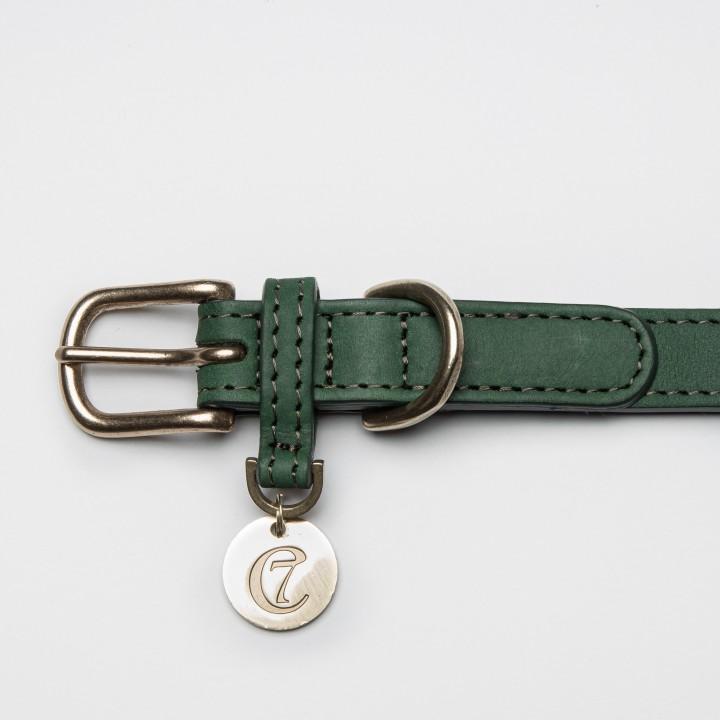 Dog Collar Tiergarten Park - Green Dog Collar Cloud7 