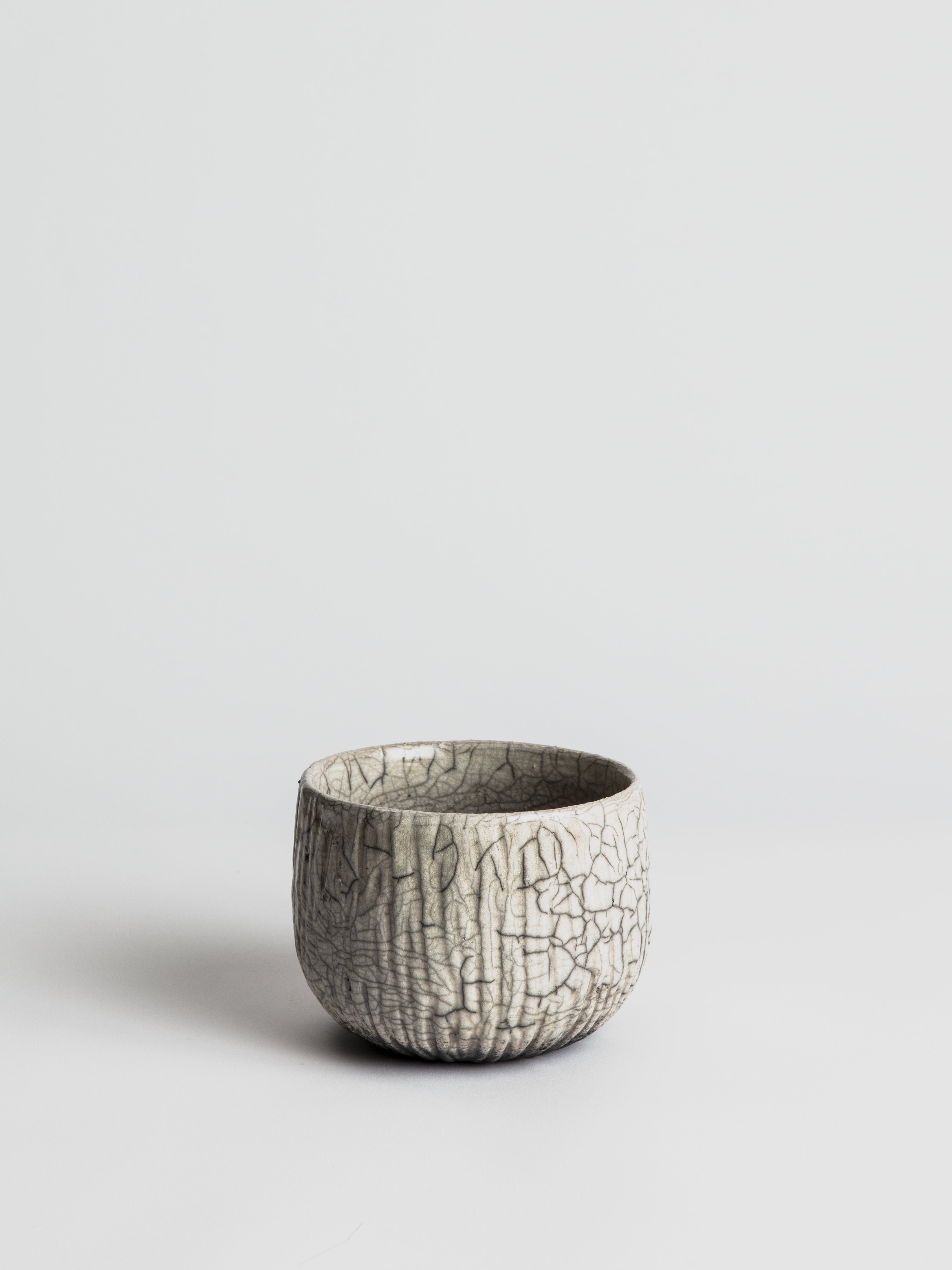 Kobe - Low White Pottery Cigale & Fourmi 