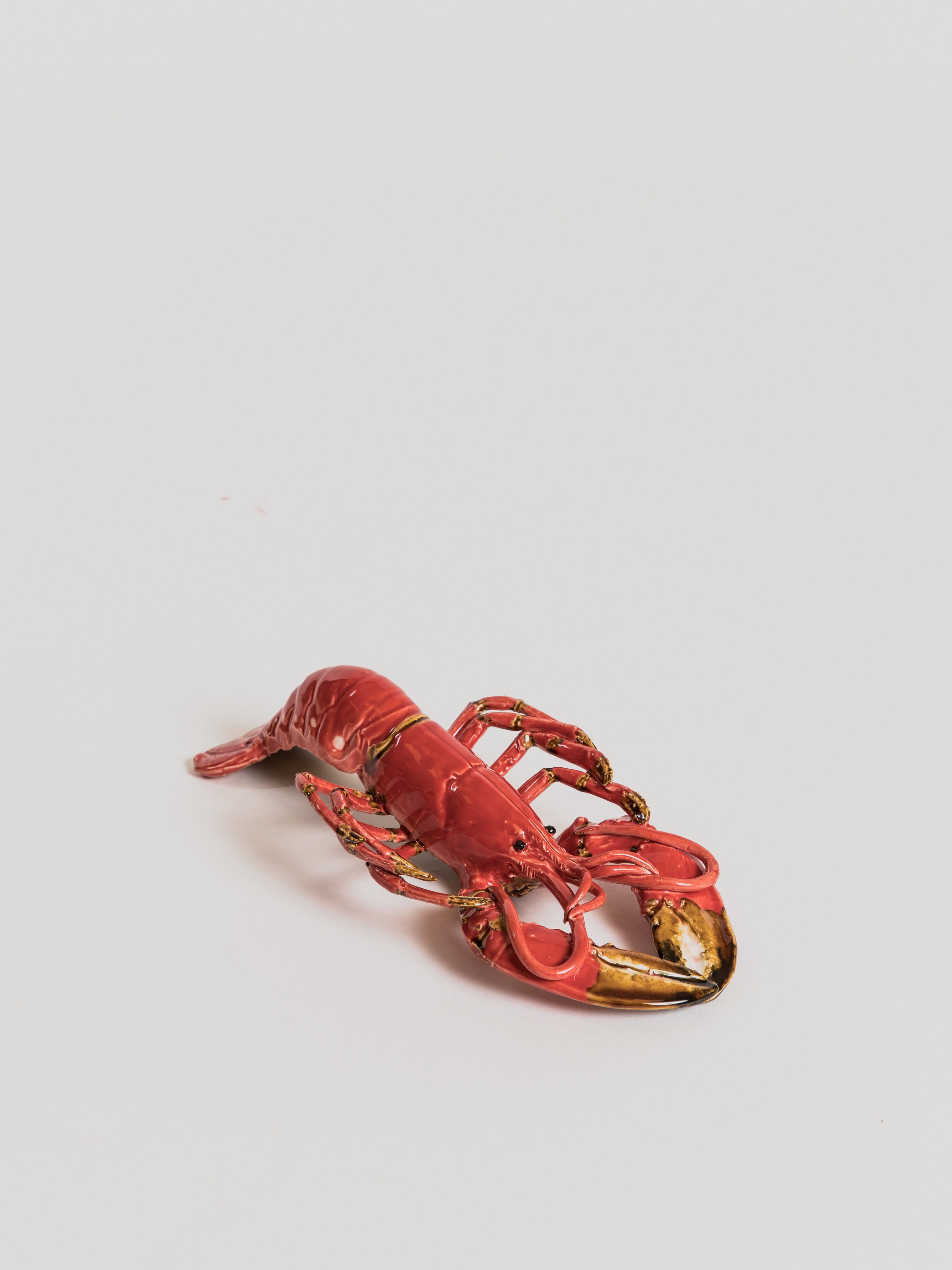 Lobster - Ceramic Statue Bull & Stein Red 31 cm 