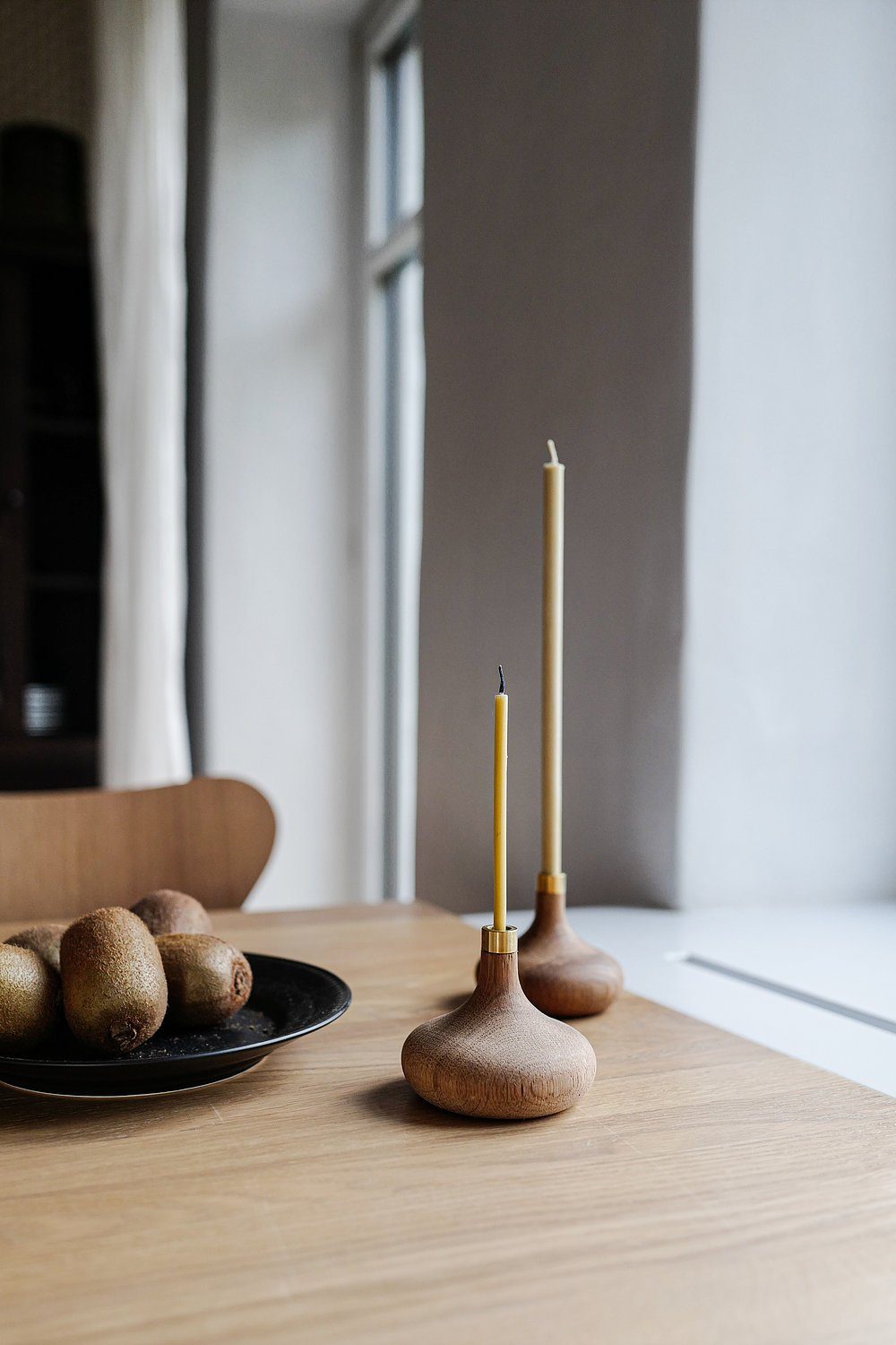 Oak Candle Holder Candle OVO 