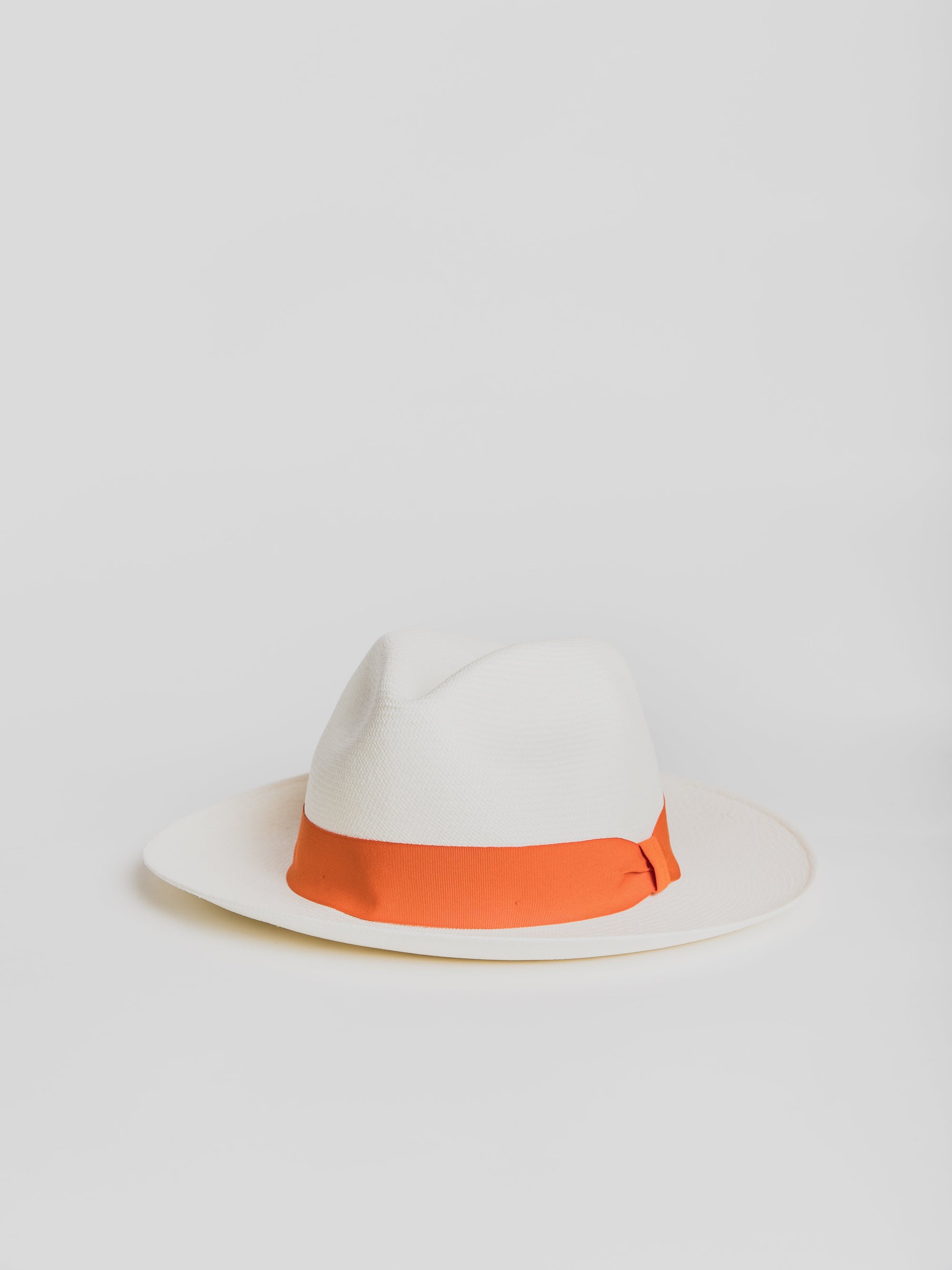 Panama Hat - Orange Ribbon Hat Frescobol Carioca 