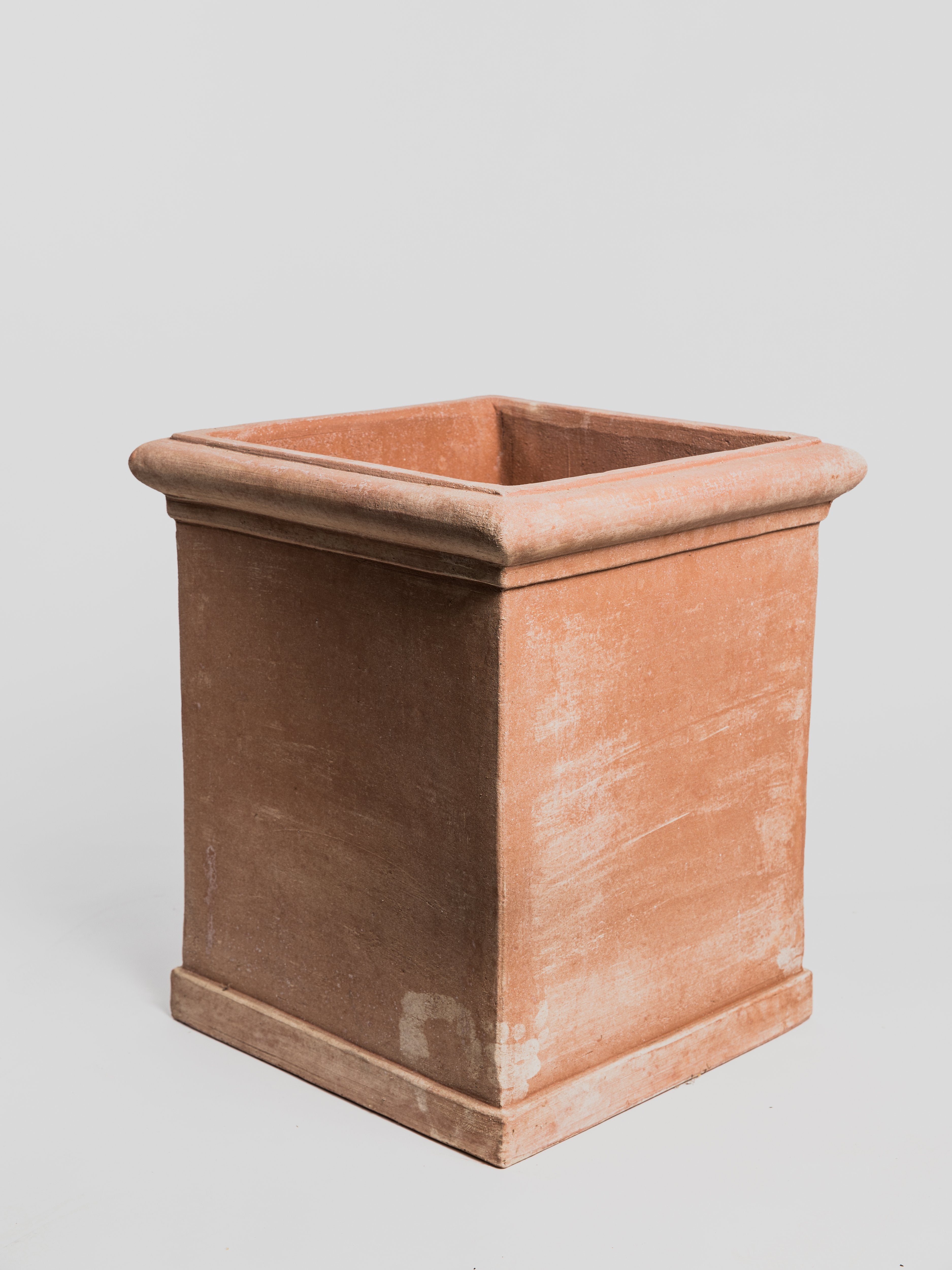Pilone Liscio Con Bordo Rotondo - Terracotta Pottery M.I.T.A.L 