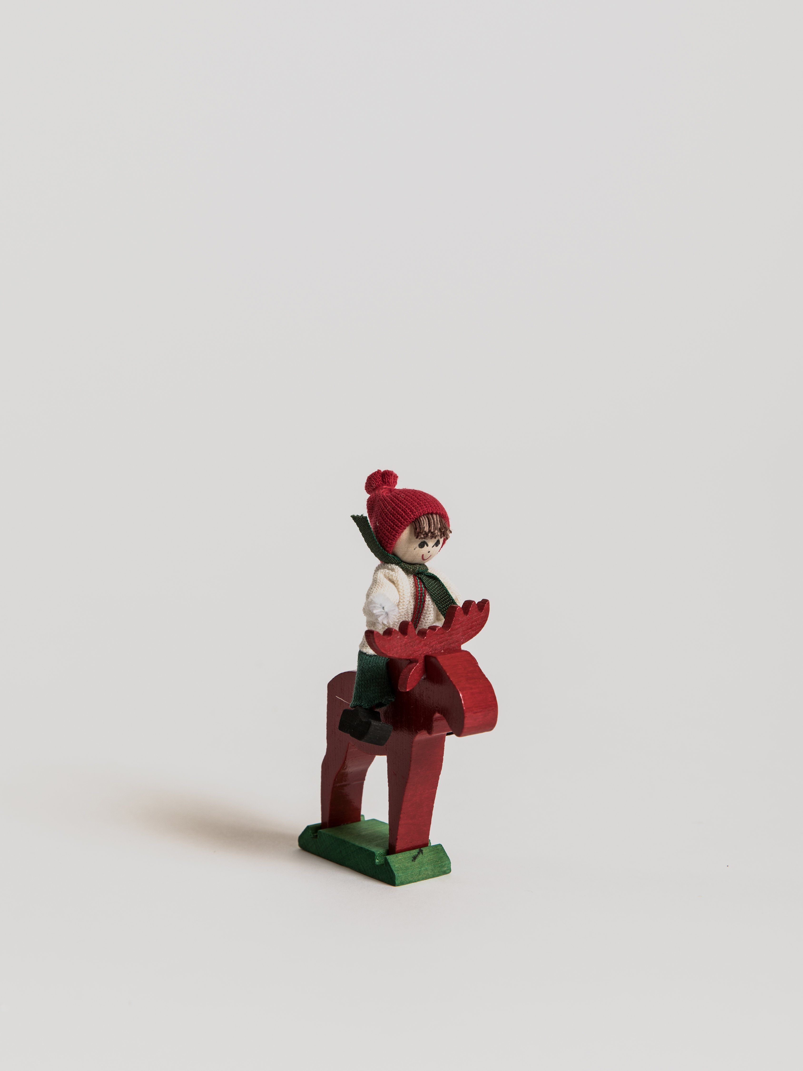 Santas Helper and Elk christmas decoration Swallings Sweeden 