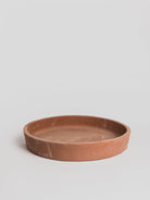Saucer Liscio - Terracotta (without rim) Saucer Poggi Ugo 