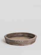 Saucer Orlino - Grey (with rim) Saucer Poggi Ugo 
