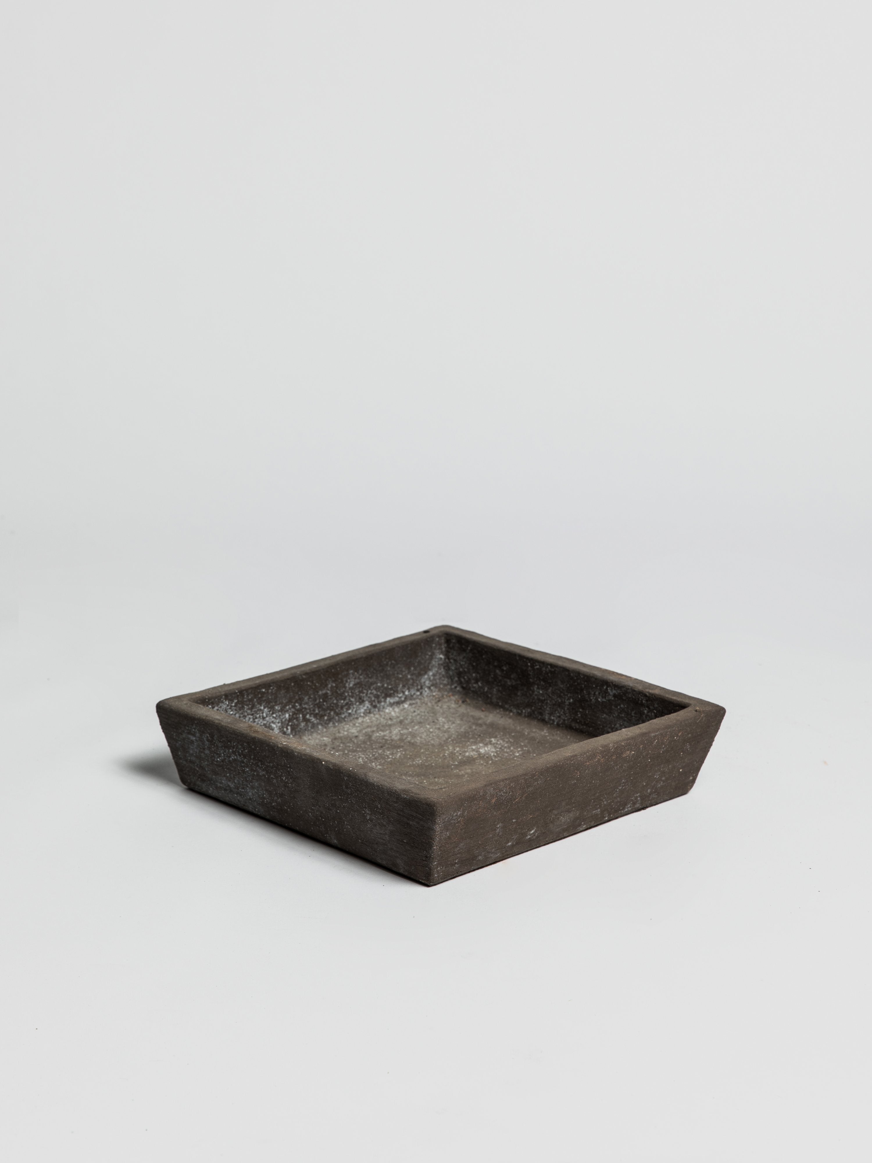 Saucer Quadrato - Grey Saucer Poggi Ugo 