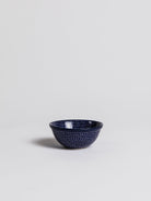 Shaving Soap mug - Blue with Dots Ceramic Mug Redecker 