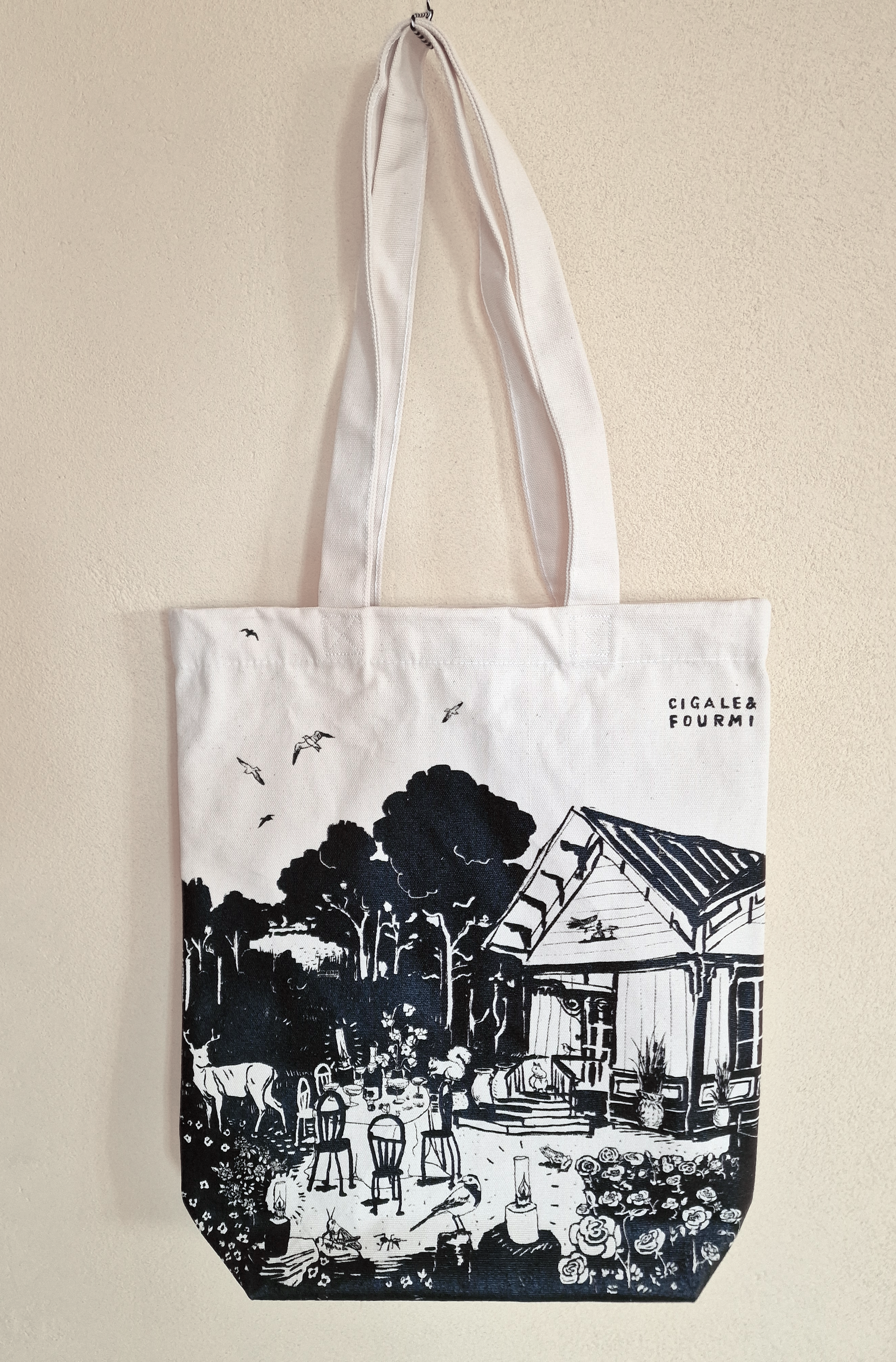 Cigale & Fourmi Paviljongen Tote bag - Cigale &  Fourmi