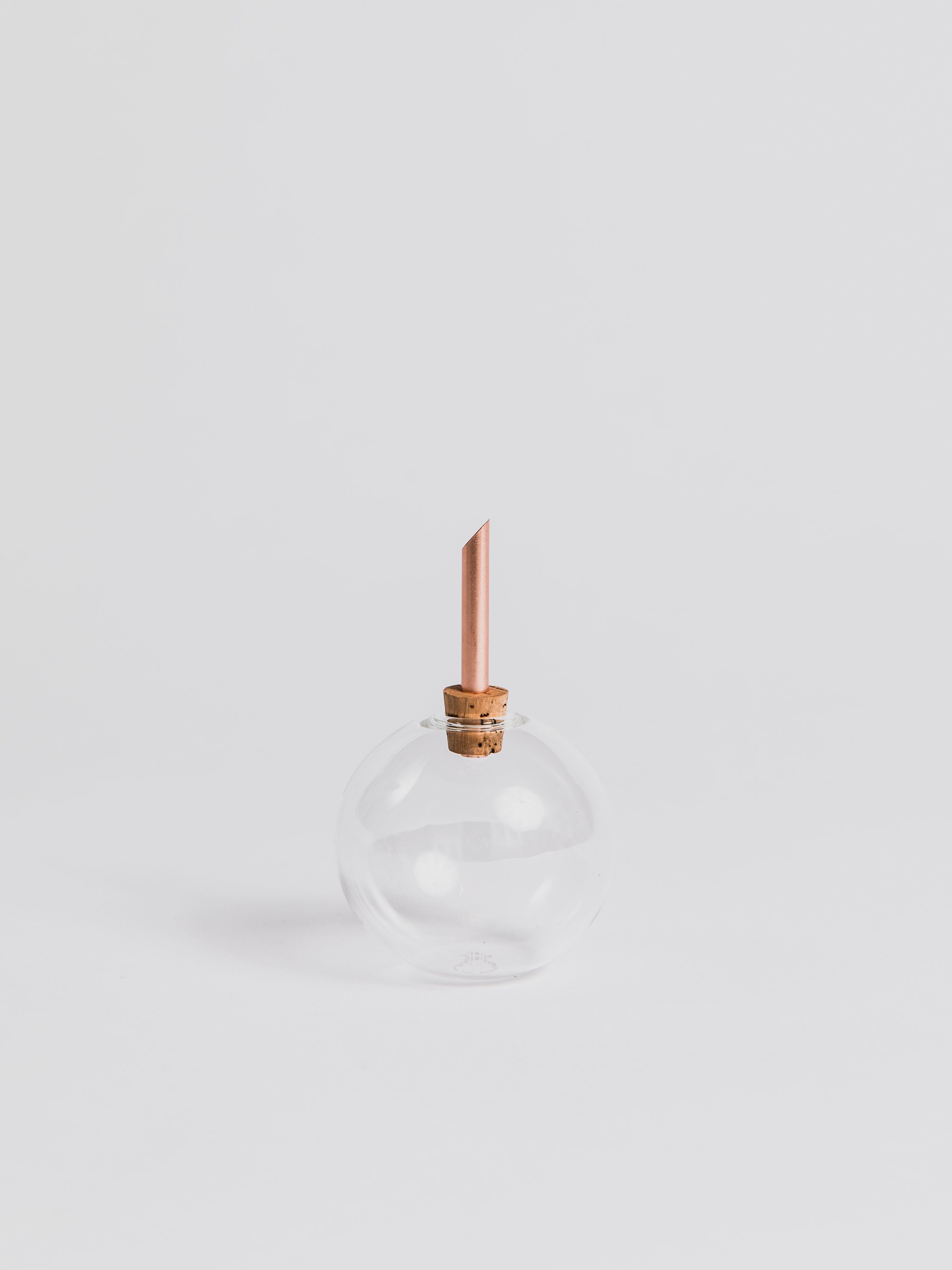 Vas Glasilium - Transparent Vase Scandinavia Form 