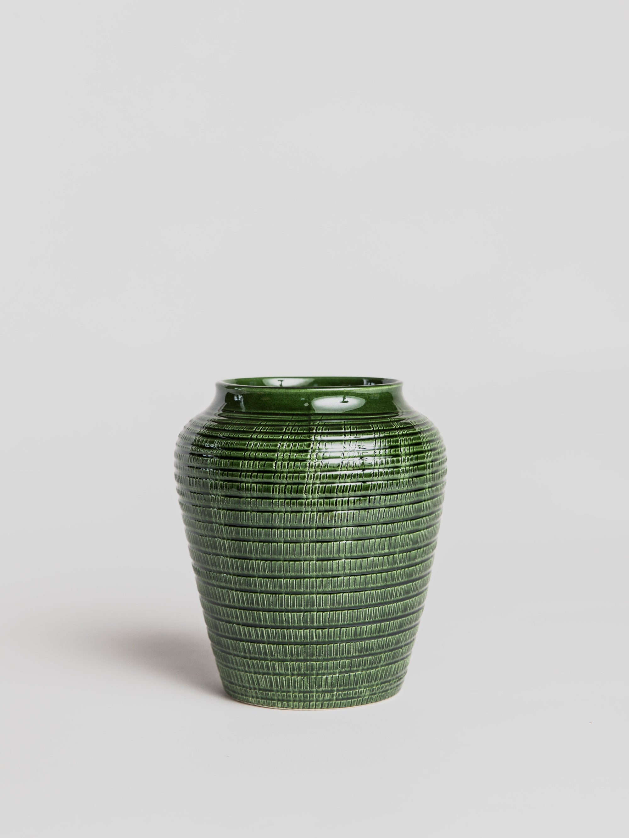 Willow Vase - Emerald Green Pottery Bergs Potter 